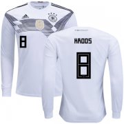 Wholesale Cheap Germany #8 Kroos Home Long Sleeves Kid Soccer Country Jersey
