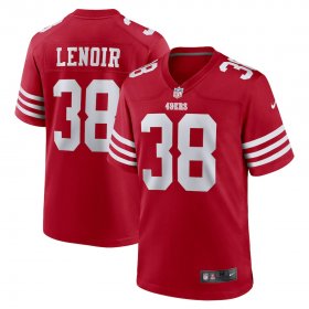 Wholesale Cheap Men\'s San Francisco 49ers #38 Deommodore Lenoir 2022 Red Vapor Untouchable Stitched Football Jersey