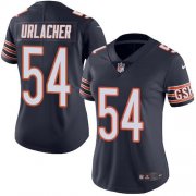Wholesale Cheap Nike Bears #54 Brian Urlacher Navy Blue Team Color Women's Stitched NFL Vapor Untouchable Limited Jersey