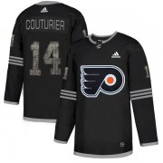 Wholesale Cheap Adidas Flyers #14 Sean Couturier Black Authentic Classic Stitched NHL Jersey