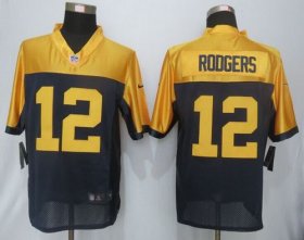Wholesale Cheap Nike Packers #12 Aaron Rodgers Navy Blue Alternate Men\'s Stitched NFL New Limited Jersey
