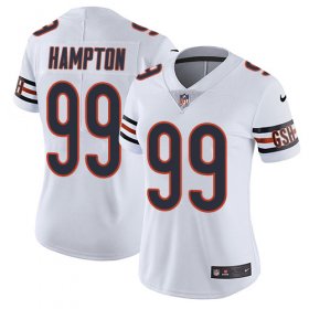 Wholesale Cheap Nike Bears #99 Dan Hampton White Women\'s Stitched NFL Vapor Untouchable Limited Jersey
