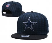Wholesale Cheap Cowboys Team Logo Navy Black Adjustable Hat TX