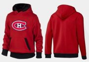 Wholesale Cheap Montreal Canadiens Pullover Hoodie Red & Black