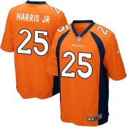 Wholesale Cheap Nike Broncos #25 Chris Harris Jr Orange Team Color Youth Stitched NFL New Elite Jersey