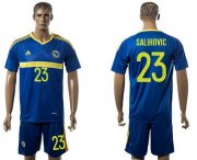 Wholesale Cheap Bosnia Herzegovina #23 Salihovic Home Soccer Country Jersey