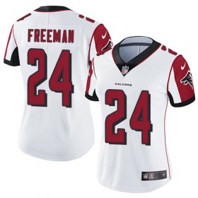 Wholesale Cheap Nike Falcons #24 Devonta Freeman White Women\'s Stitched NFL Vapor Untouchable Limited Jersey