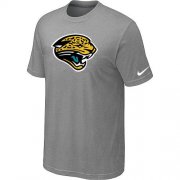 Wholesale Cheap Jacksonville Jaguars Sideline Legend Authentic Logo Dri-FIT Nike NFL T-Shirt Light Grey
