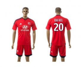 Wholesale Cheap Lyon #20 Rafael Away Soccer Club Jersey