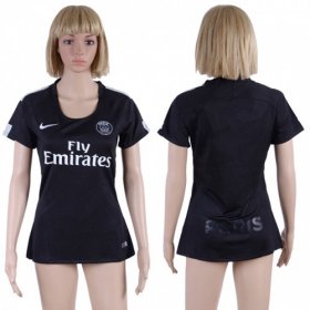 Wholesale Cheap Women\'s Paris Saint-Germain Blank Sec Away Soccer Club Jersey