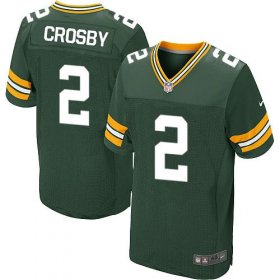 Wholesale Cheap Nike Packers #2 Mason Crosby Green Team Color Men\'s Stitched NFL Elite Jersey