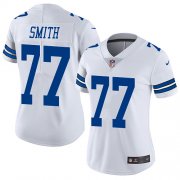Wholesale Cheap Nike Cowboys #77 Tyron Smith White Women's Stitched NFL Vapor Untouchable Limited Jersey
