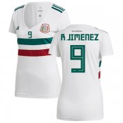 Wholesale Cheap Women's Mexico #9 R.Jimenez Away Soccer Country Jersey