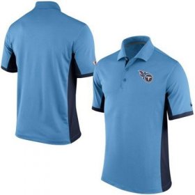 Wholesale Cheap Men\'s Nike NFL Tennessee Titans Light Blue Team Issue Performance Polo