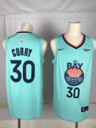 Wholesale Cheap Men's Golden State Warriors #30 Stephen Curry Green 2020 Nike Swingman NEW Stitched NBA Jersey