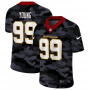 Cheap Washington Redskins #99 Chase Young Men's Nike 2020 Black CAMO Vapor Untouchable Limited Stitched NFL Jersey