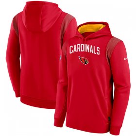 Wholesale Cheap Men\'s Arizona Cardinals Red On The Ball Pullover Hoodie