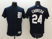 Wholesale Cheap Tigers #24 Miguel Cabrera Navy Blue Flexbase Authentic Collection Stitched MLB Jersey