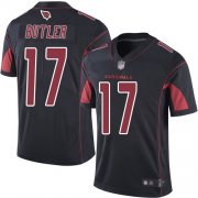 Wholesale Cheap Nike Cardinals #17 Hakeem Butler Black Men's Stitched NFL Limited Rush Jersey