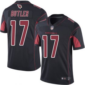 Wholesale Cheap Nike Cardinals #17 Hakeem Butler Black Men\'s Stitched NFL Limited Rush Jersey