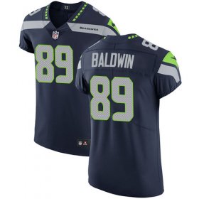 Wholesale Cheap Nike Seahawks #89 Doug Baldwin Steel Blue Team Color Men\'s Stitched NFL Vapor Untouchable Elite Jersey
