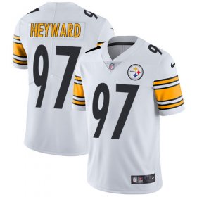 Wholesale Cheap Nike Steelers #97 Cameron Heyward White Men\'s Stitched NFL Vapor Untouchable Limited Jersey