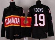 Wholesale Cheap Olympic 2014 CA. #19 Jonathan Toews Black Stitched NHL Jersey