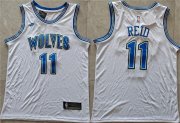 Cheap Men's Minnesota Timberwolves #11 Naz Reid White Stitched Jersey