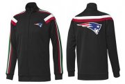 Wholesale Cheap NFL New England Patriots Team Logo Jacket Black
