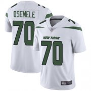 Wholesale Cheap Nike Jets #70 Kelechi Osemele White Men's Stitched NFL Vapor Untouchable Limited Jersey
