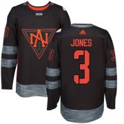 Wholesale Cheap Team North America #3 Seth Jones Black 2016 World Cup Stitched Youth NHL Jersey
