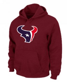 Wholesale Cheap Houston Texans Logo Pullover Hoodie Red