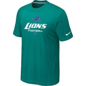 Wholesale Cheap Nike Detroit Lions Critical Victory NFL T-Shirt Teal Green