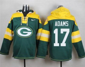 Wholesale Cheap Nike Packers #17 Davante Adams Green Player Pullover NFL Hoodie