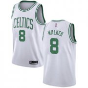 Wholesale Cheap Celtics #8 Kemba Walker White Basketball Swingman Association Edition Jersey