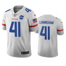 Wholesale Cheap Houston Texans #41 Zach Cunningham White Vapor Limited City Edition NFL Jersey