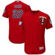 Wholesale Cheap Twins #22 Miguel Sano Red 2019 Spring Training Flex Base Stitched MLB Jersey