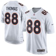 Wholesale Cheap Nike Broncos #88 Demaryius Thomas White Men's Stitched NFL Game Event Jersey