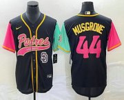 Wholesale Cheap Men's San Diego Padres #44 Joe Musgrove Black NEW 2023 City Connect Cool Base Stitched Jersey