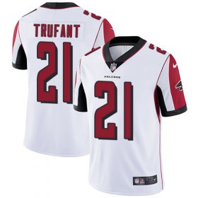 Wholesale Cheap Nike Falcons #21 Desmond Trufant White Men\'s Stitched NFL Vapor Untouchable Limited Jersey