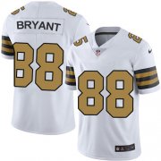 Wholesale Cheap Nike Saints #88 Dez Bryant White Men's Stitched NFL Limited Rush Jersey