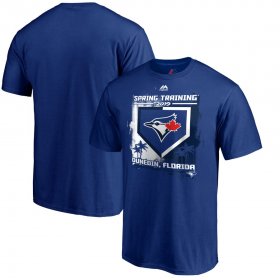 Wholesale Cheap Toronto Blue Jays Majestic 2019 Spring Training Grapefruit League Base on Ball T-Shirt Royal