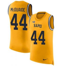 Wholesale Cheap Nike Rams #44 Jacob McQuaide Gold Men\'s Stitched NFL Limited Rush Tank Top Jersey