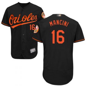Wholesale Cheap Orioles #16 Trey Mancini Black Flexbase Authentic Collection Stitched MLB Jersey