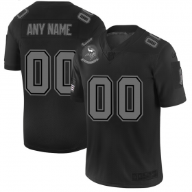 Wholesale Cheap Minnesota Vikings Custom Men\'s Nike Black 2019 Salute to Service Limited Stitched NFL Jersey