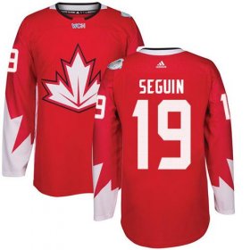 Wholesale Cheap Team CA. #19 Tyler Seguin Red 2016 World Cup Stitched NHL Jersey