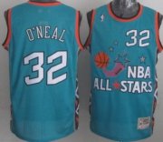 Wholesale Cheap NBA 1996 All-Star #32 Shaquille O'neal Green Swingman Throwback Jersey