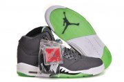 Wholesale Cheap Air Jordan 5 (V) Retro Shoes cool gray/white-green