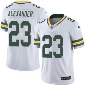 Wholesale Cheap Nike Packers #23 Jaire Alexander White Men\'s Stitched NFL Vapor Untouchable Limited Jersey