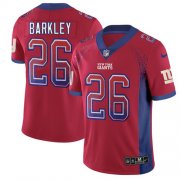 Wholesale Cheap Nike Giants #26 Saquon Barkley Red Alternate Men's Stitched NFL Limited Rush Drift Fashion Jersey